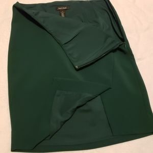 WHBM Forest Green Skirt size 4